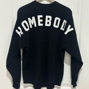 Spirit Jersey Men's Black Long Sleeve Tee